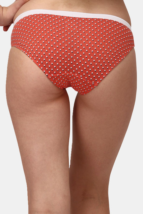 Soie Medium Rise Half Coverage Bikini Panty (Pack of 6) - Multicolor — image 23